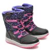 Ghete GEOX negre, J042UA, din piele ecologica
