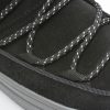 Ghete GEOX negre, J16CVD, din piele intoarsa