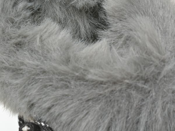 Ghete GEOX negre, J16CVD, din piele intoarsa