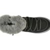 Ghete GEOX negre, J16CVD, din piele intoarsa