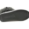 Ghete GEOX negre, J16CVD, din piele intoarsa