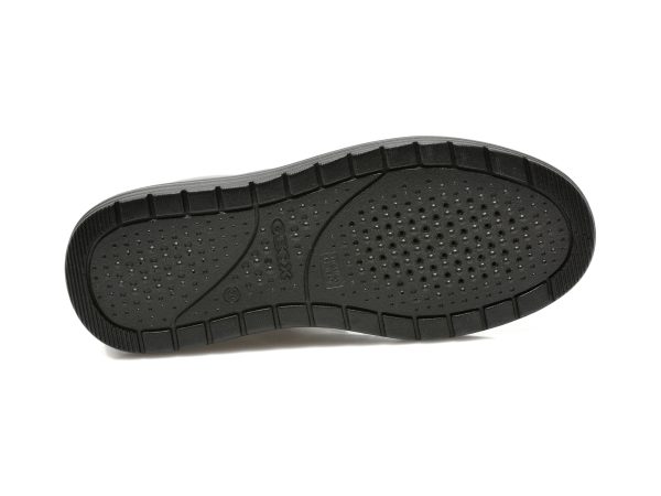 Ghete GEOX negre, J16ETA, din piele naturala