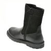 Ghete GEOX negre, J16EYB, din piele naturala