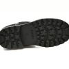 Ghete GEOX negre, J16EYB, din piele naturala