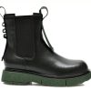 Ghete GRYXX negre, D507, din piele naturala