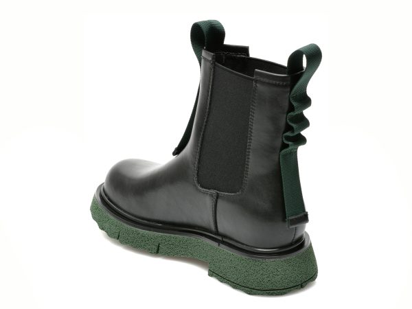 Ghete GRYXX negre, D507, din piele naturala