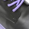 Ghete GRYXX negre, SGM04, din piele naturala