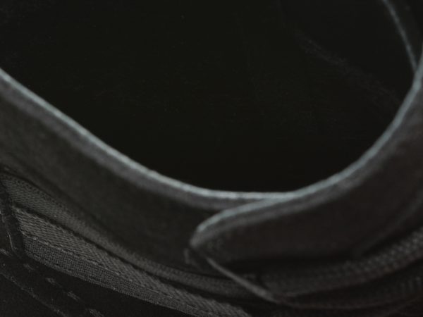 Ghete IMAGE negre, 256209, din piele intoarsa