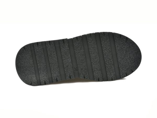 Ghete IMAGE negre, 256209, din piele intoarsa