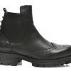 Ghete MARIO ROSSI negre, 9203, din piele naturala