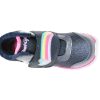 Ghete SKECHERS bleumarin, HEART LIGHTS, din piele ecologica
