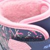 Ghete SKECHERS bleumarin, ILLUMI-BRIGHTS, din piele ecologica