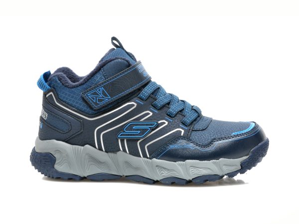 Ghete SKECHERS bleumarin, VELOCITREK, din piele ecologica