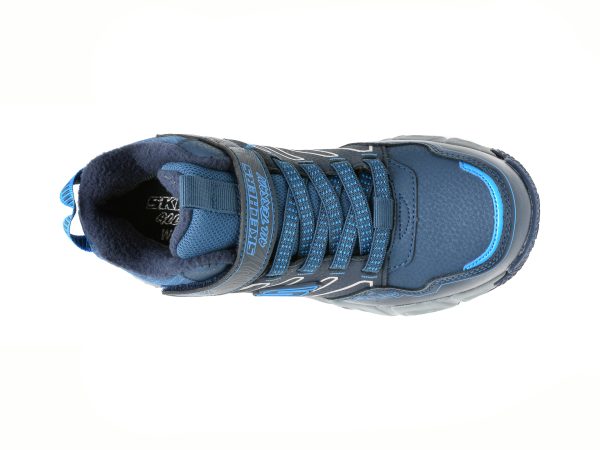 Ghete SKECHERS bleumarin, VELOCITREK, din piele ecologica
