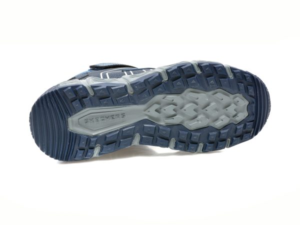 Ghete SKECHERS bleumarin, VELOCITREK, din piele ecologica