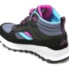 Ghete SKECHERS negre, FUSE TREAD, din piele ecologica