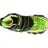 Ghete SKECHERS negre, SKECH-O-SAURUS LIGHTS, din piele ecologica