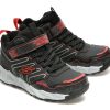Ghete SKECHERS negre, VELOCITREK, din piele ecologica