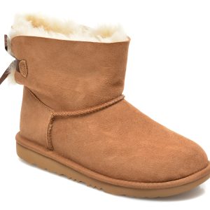 Ghete UGG maro, 101739K, din piele intoarsa