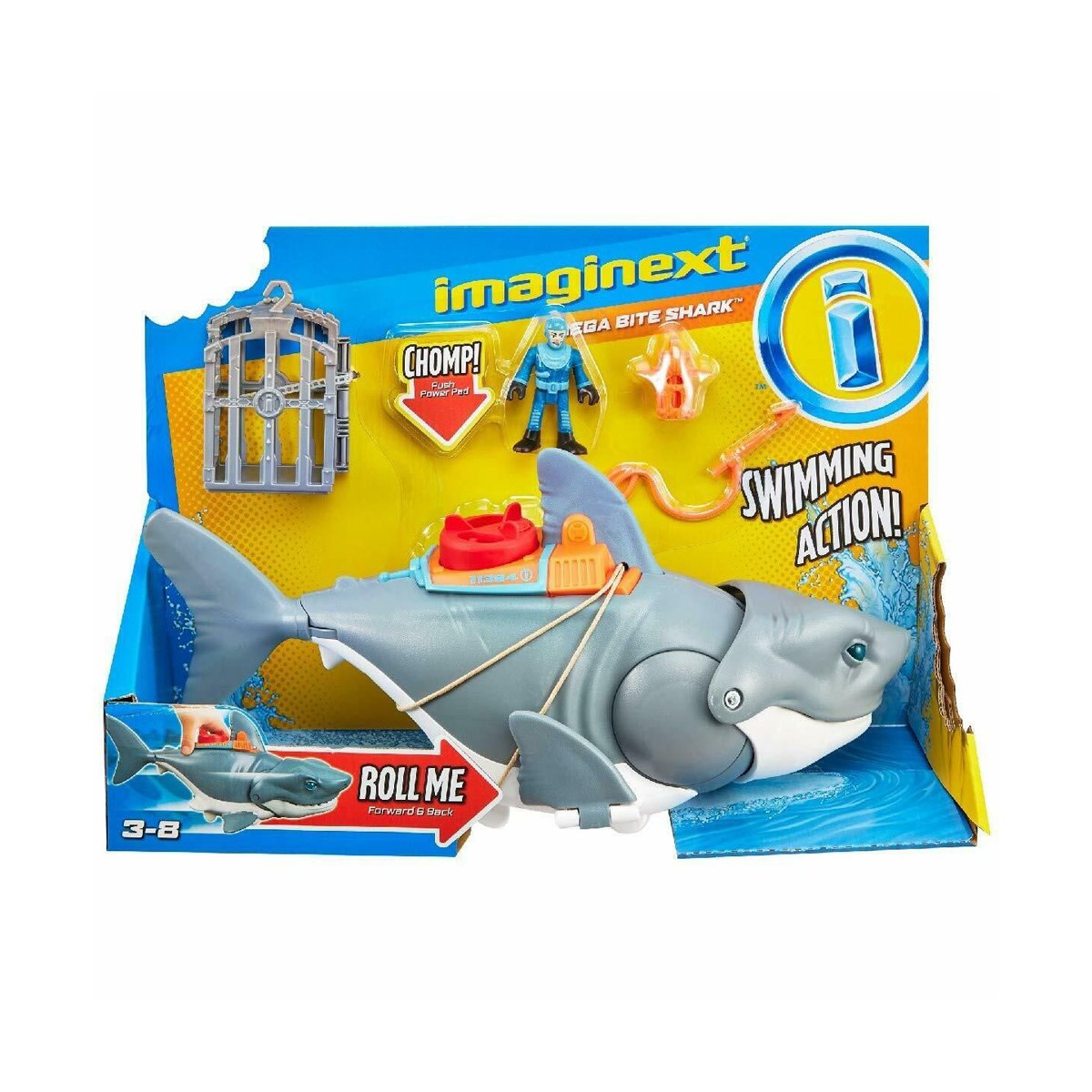 Mega Bite Shark, Imaginext