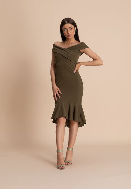 haine_9.04.2021-3560.jpg Rochie midi Emelina Kaki