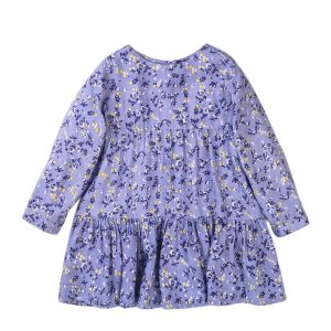 Rochie cu maneca lunga si imprimeu Minoti, Heritage