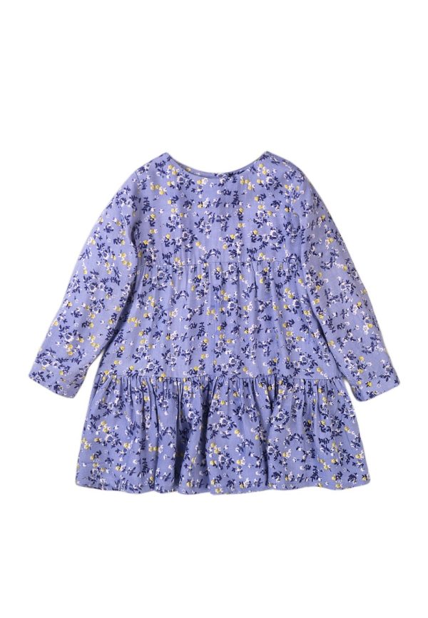 Rochie cu maneca lunga si imprimeu Minoti, Heritage