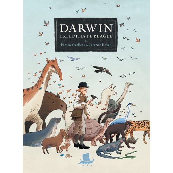hu002996-1_001w_carte_editura_humanitas_darwin_expeditia_pe_beagle_fabien_grolleau.jpg Carte Editura Humanitas, Darwin Expeditia pe Beagle, Fabien Grolleau