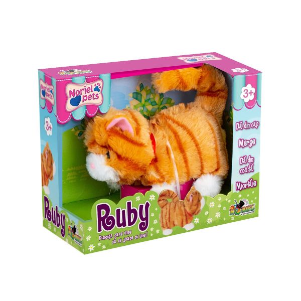 Jucarie de plus interactiva Noriel Pets - Ruby
