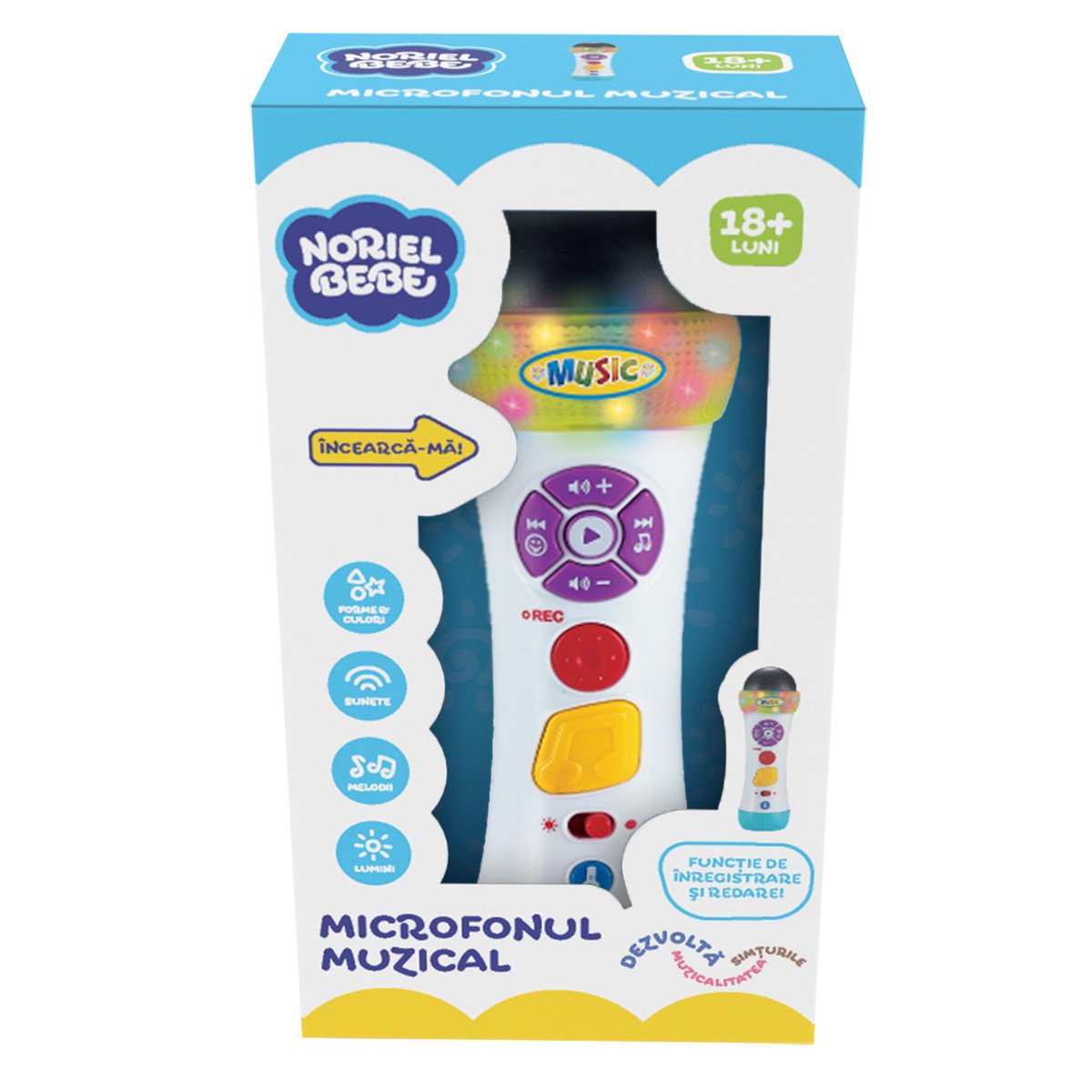 int4197_noriel_bebe_-_microfonul_muzical_2_.jpg Jucarie bebelusi Noriel Bebe, Microfonul muzical