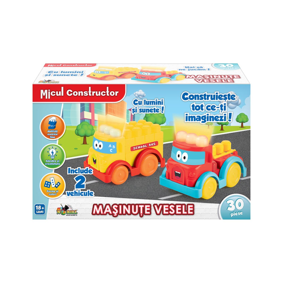 int4746_front.jpg Jucarie bebelusi Micul Constructor - Masinute vesele