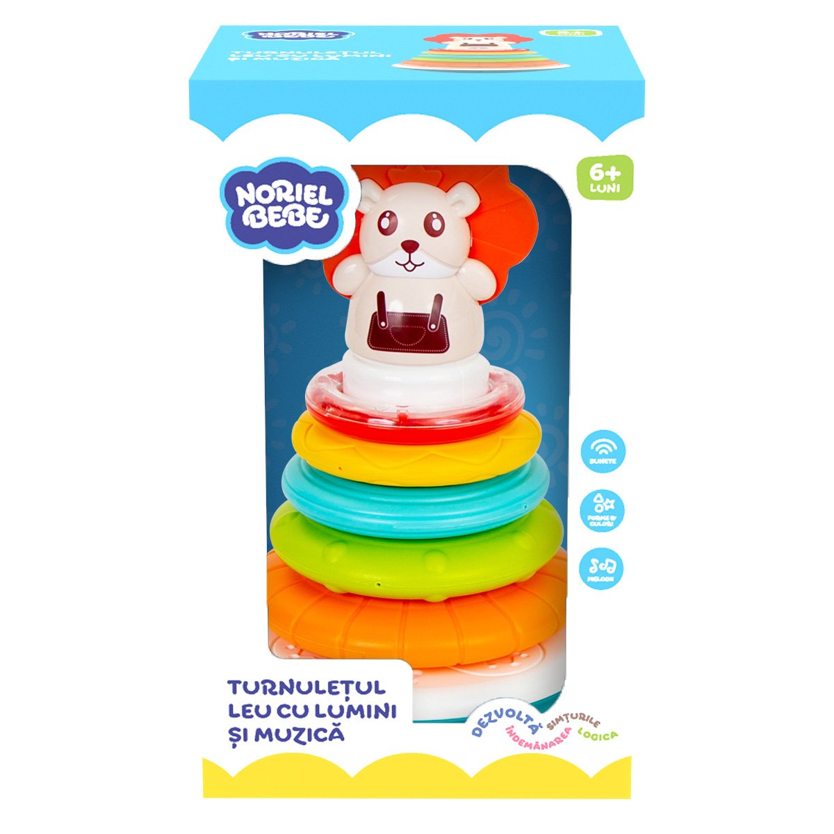 int6214_turnuletul_leu_cu_lumini_si_muzica_2_.jpg Turnuletul leu cu lumini si muzica, Noriel Bebe