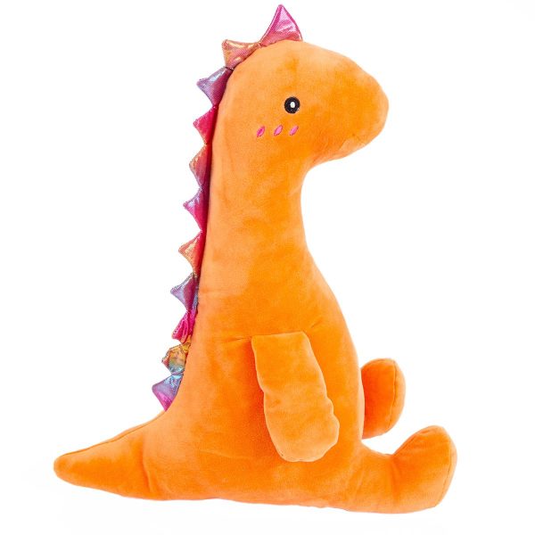 int6641_noriel_plush_dinozaur_portocaliu_46_cm_3_.jpg Jucarie de plus Noriel, Dinozaur, Portocaliu, 46 cm