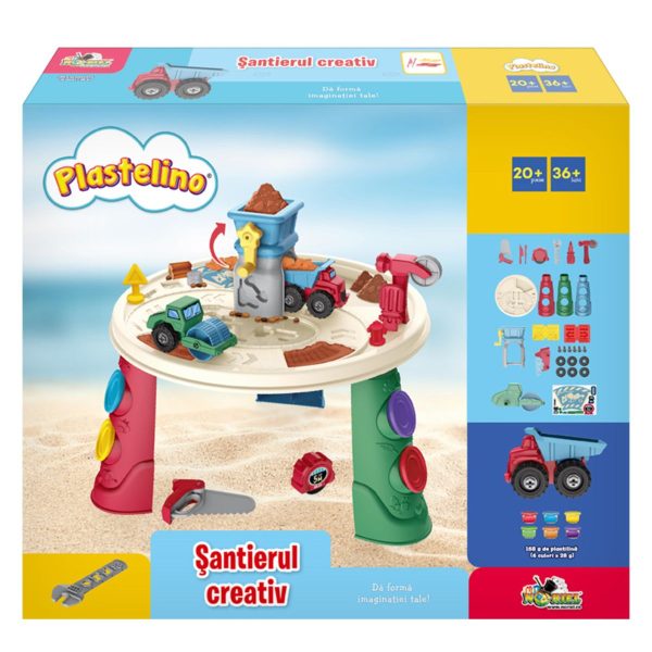 int7020_plastelino_santierul_creativ_2_.jpg Set de joaca cu plastilina, Santierul creativ, Plastelino