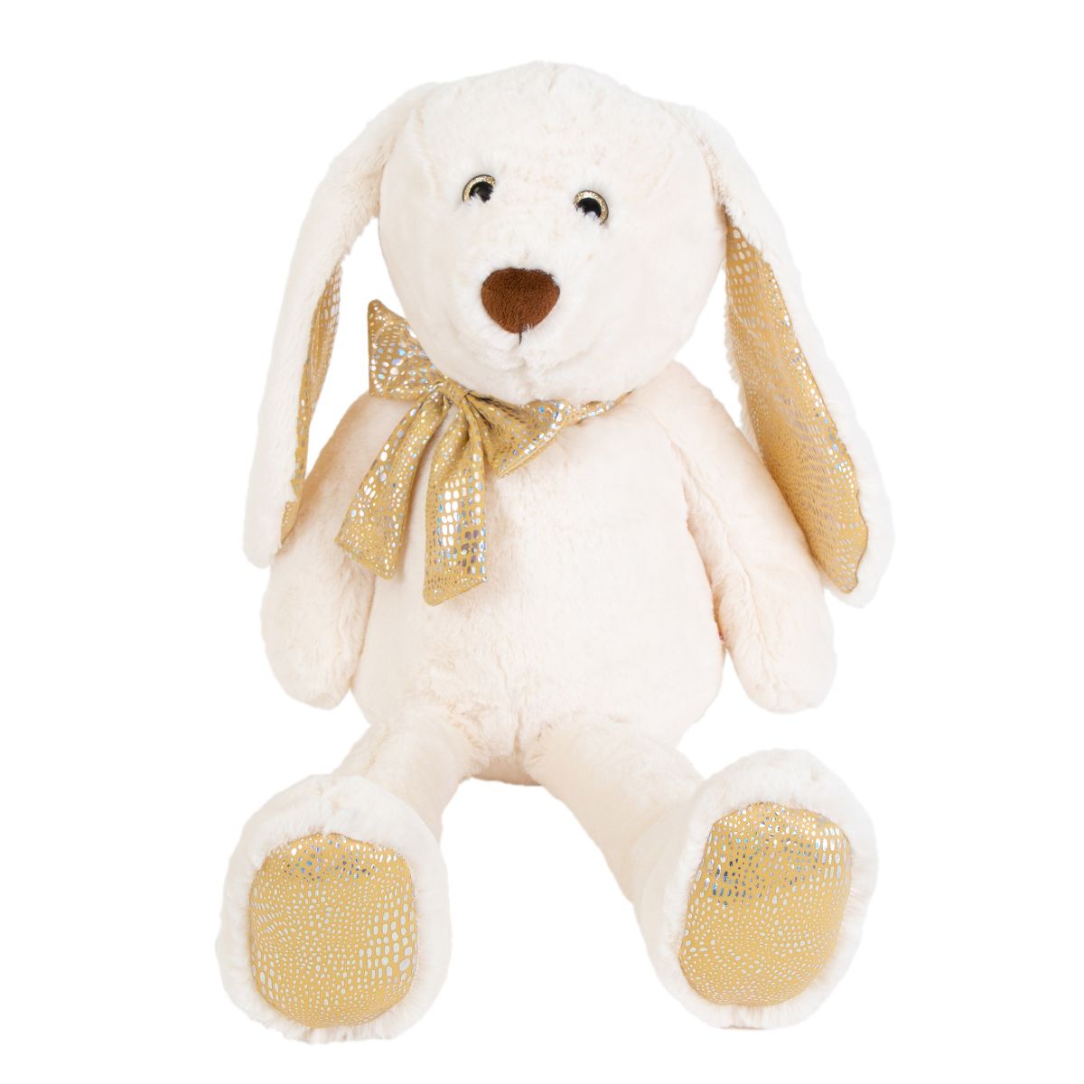 int7273_noriel_plush_iepuras_alb_34cm_1_.jpg Jucarie de plus, Noriel Plush, Iepuras alb, 34 cm