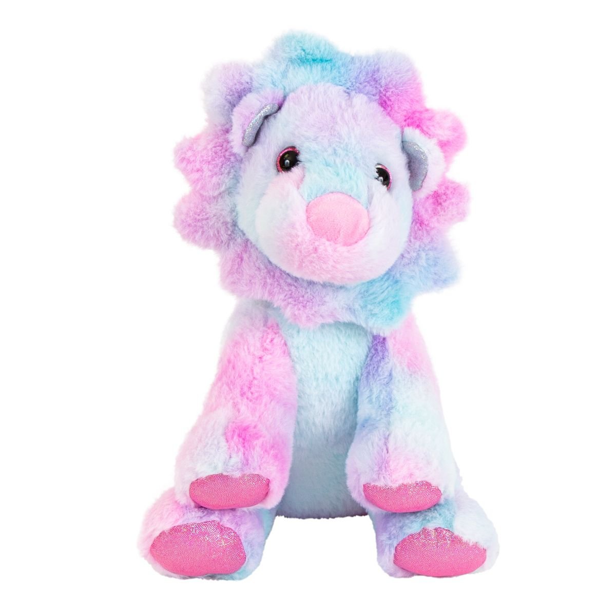 int7365_noriel_plush_leu_multicolor_30cm_1_.jpg Jucarie de plus, Noriel, Leu multicolor, 30 cm
