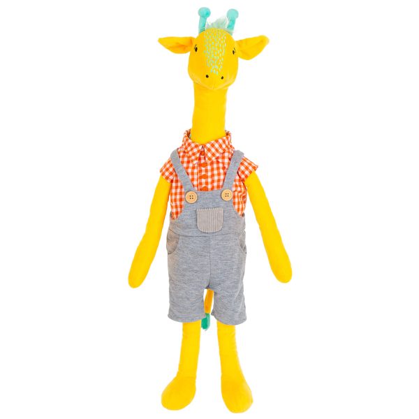 Jucarie de plus, Noriel Plus, Baietelul girafa, 65 cm