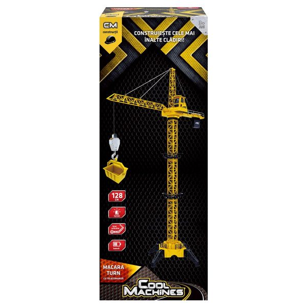 Macara turn, cu telecomanda, Cool Machines, 128 cm