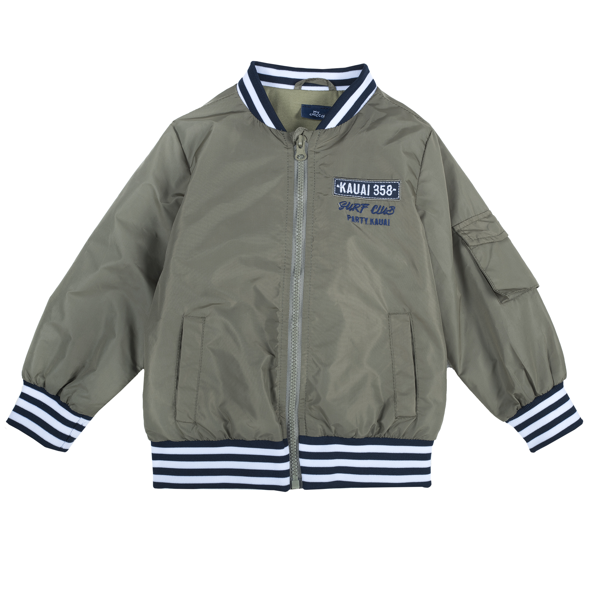 jacheta-122_22428_1_1552031122.jpg Jacheta bomber copii Chicco, verde kaki, 87394