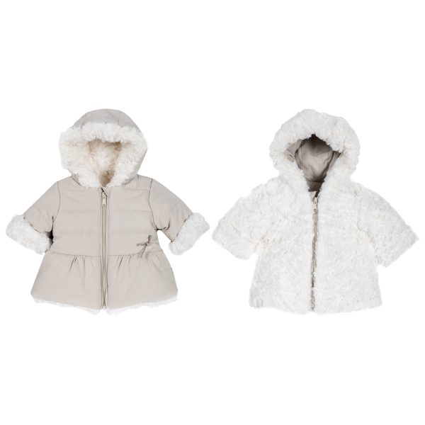 Jacheta copii Chicco, reversibila, bej