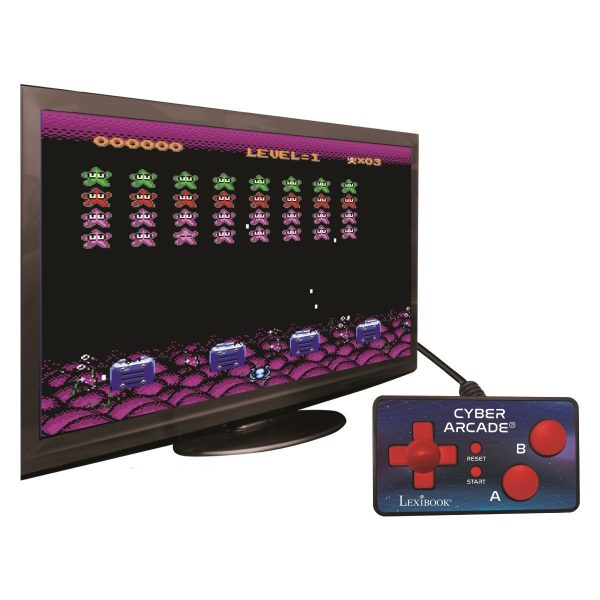 Consola TV Cyber Arcade N'Play Lexibook, 200 jocuri