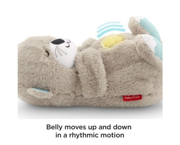 Jucarie de plus interactiva pentru bebelusi Fisher Price vidra