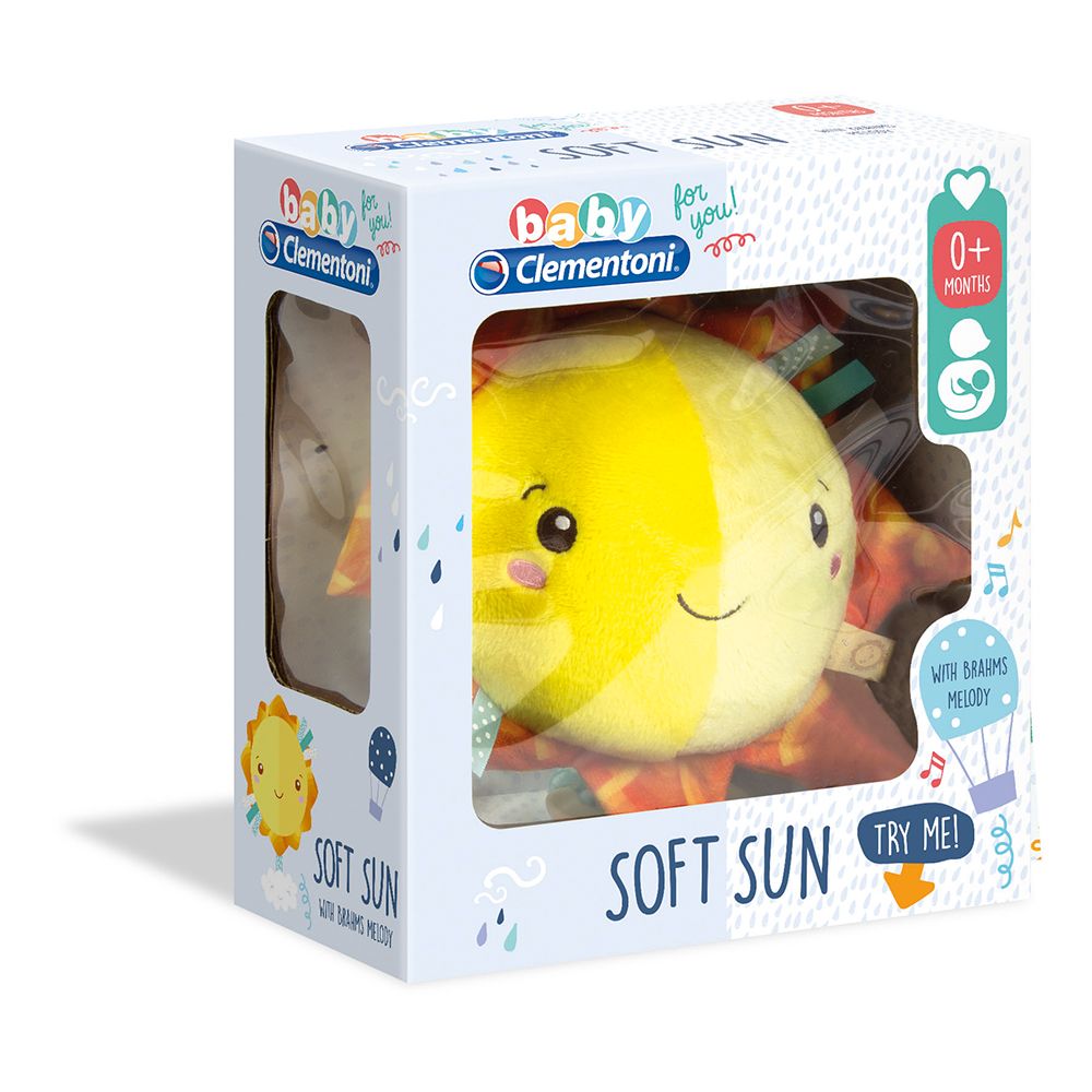 Jucarie de plus muzicala Clementoni Baby Carillon Sun