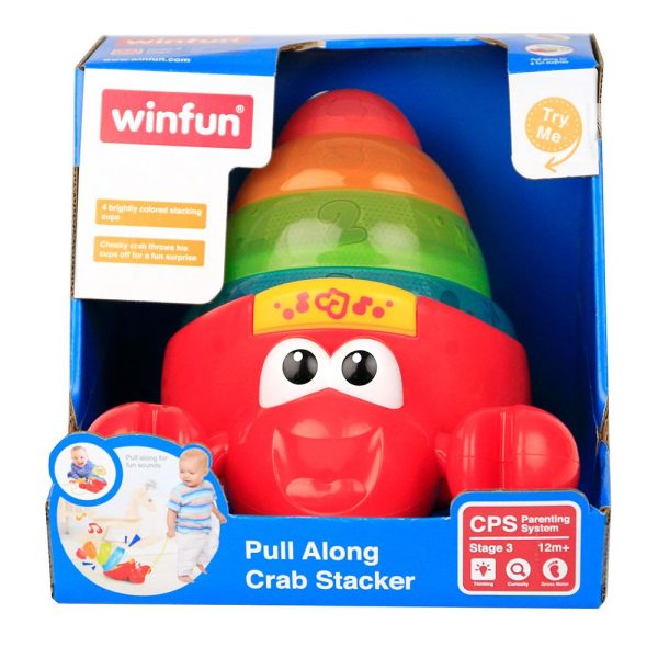 jucarie_muzicala_de_tras_winfun_crab_cu_inele_1.jpg Jucarie muzicala de tras Winfun Crab cu inele