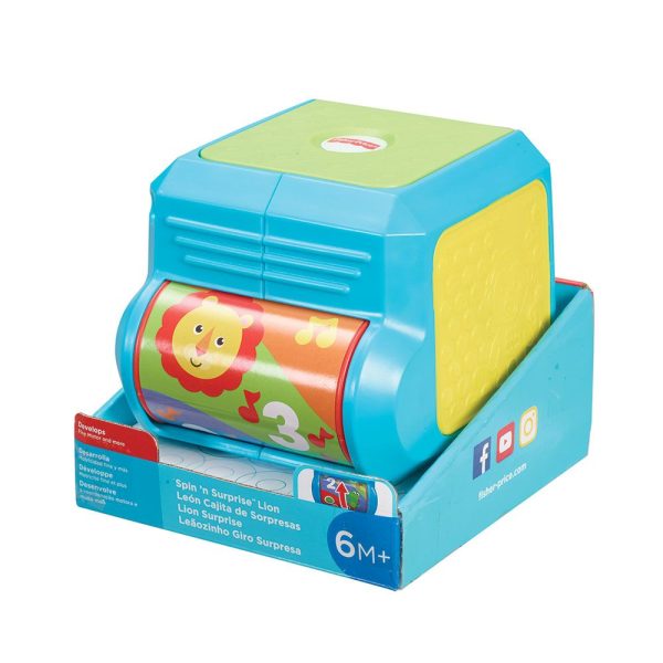 Jucarie pentru bebelusi Fisher Price Cub Leu Surpriza