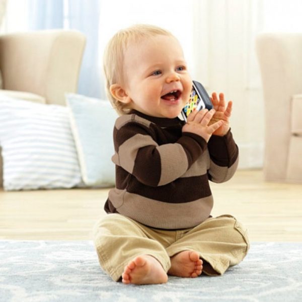 Jucarie pentru bebelusi Fisher Price Laugh and Learn Smartphone interactiv
