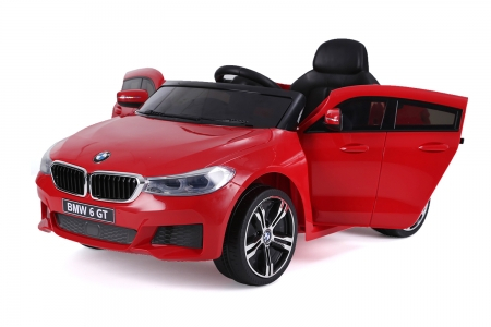 Masinuta electrica Bmw Seria 6 GT 12V PREMIUM Rosu
