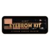 Kit Sprancene Mega Palette Brow Ushas #02 - Fard, creioane, penseta si pensula aplicare