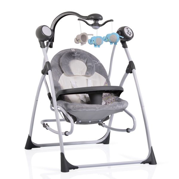 Leagan electric Cangaroo Swing Star grey