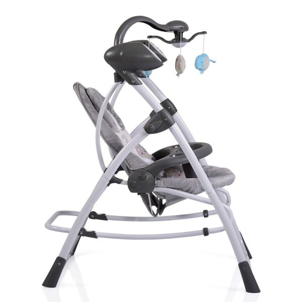Leagan electric Cangaroo Swing Star grey